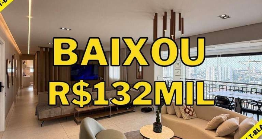 Apartamento com 3 dormitórios à venda, 180 m² por r$ 2.518.000,00 - jardim nova petrópolis - são bernardo do campo/sp