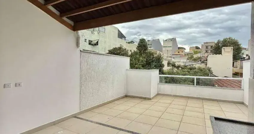 Cobertura com 2 dormitórios para alugar, 150 m² por R$ 3.263,00/mês - Utinga - Santo André/SP