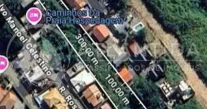 Área com 2200 m² para venda e permuta em praia vermelha - penha