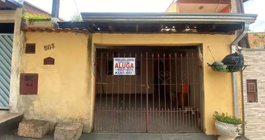 Casa para locação, 2 quartos - garagem coberta e área de lazer com churrasqueira - residencial novo