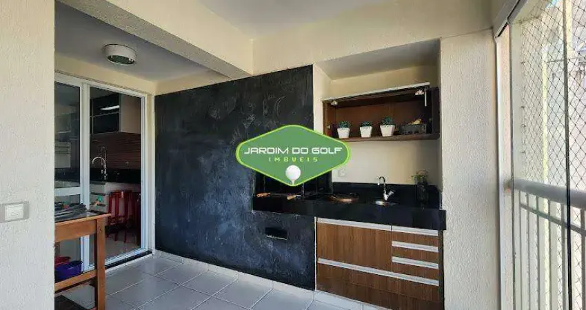 Apartamento à venda condomínio vista golf | 3 dorms com 2 vagas | jurubatuba