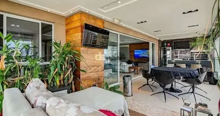 Apartamento de alto padrão para locação e venda na vila romana com 206m², 4 dormitórios sendo 3 suí