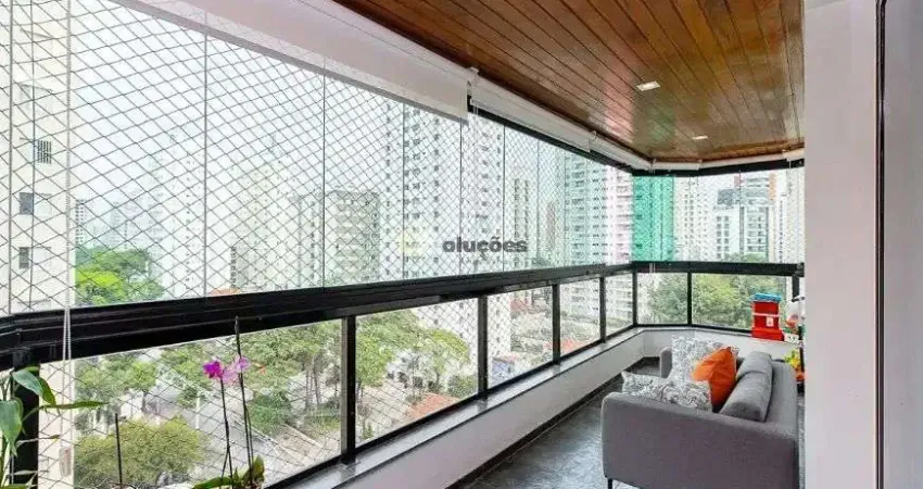 Apartamento com 3 quartos à venda na Avenida Ibijaú, 191, Moema, São Paulo