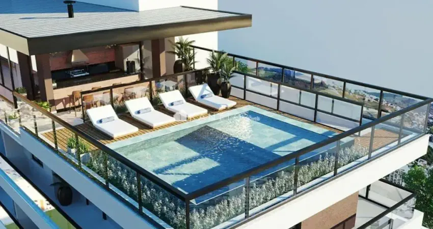 Cobertura com 3 dormitórios , área de lazer completa à venda, 145 m² por r$ 1.339.000 - granbery - juiz de fora/mg