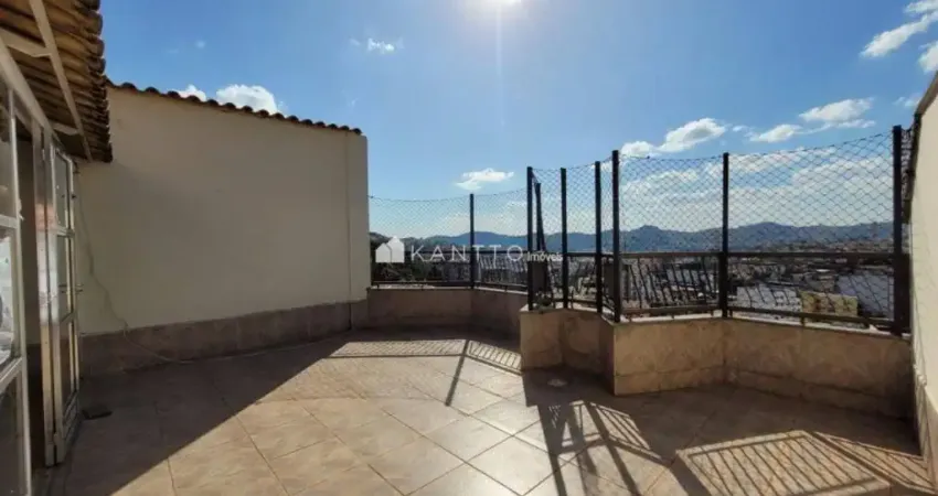 Cobertura com 4 dormitórios à venda, 201 m² por r$ 470.000 - santa helena - juiz de fora/mg