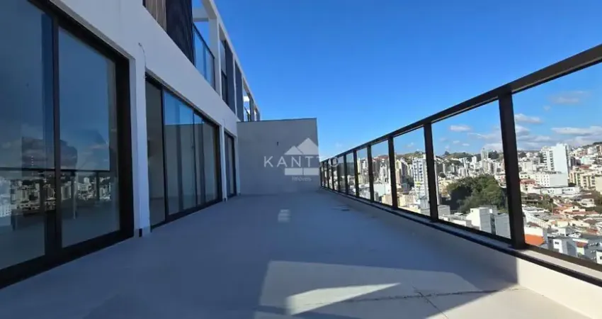 Cobertura no crystal palace residence  com 4 dormitórios suíte à venda, 474,43 m² por r$ 2.490.000,00 - são mateus - juiz de fora/mg