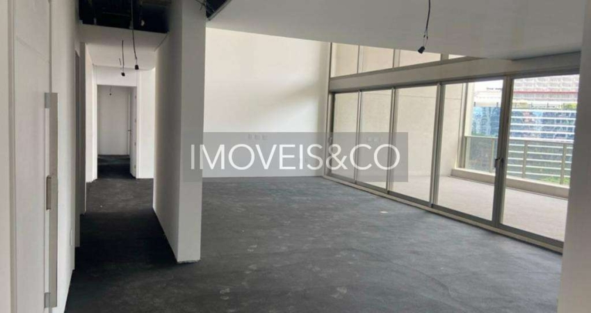 Apartamento semi-mobiliado NOVO à venda na Vila Olímpia, São Paulo-SP, com 4 suítes, 4 vagas de garagem, 275m².