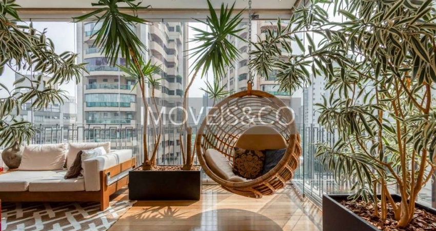Imperdível apartamento de luxo com 4 quartos, 4 suítes e 5 vagas no Itaim Bibi, São Paulo-SP!