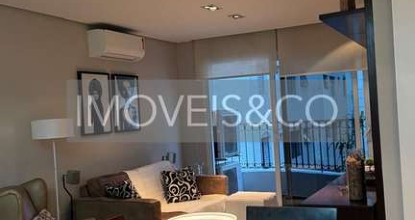 Apartamento para locação no Jardim Paulista, São Paulo-SP: 1 quarto, 1 suíte, 2 salas, 1 vaga, 60m²!
