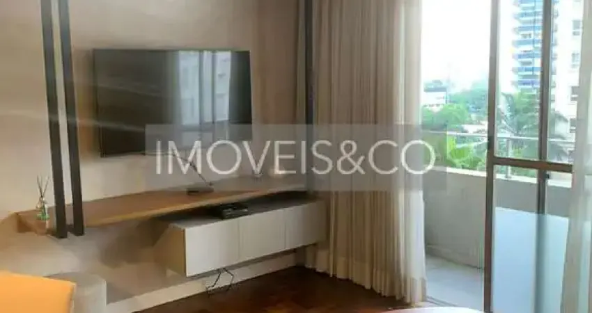 Apartamento mobiliado para locação na Vila Olímpia, São Paulo-SP: 2 quartos, 2 salas, 2 banheiros, 1 vaga, 72m². Venha conferir!
