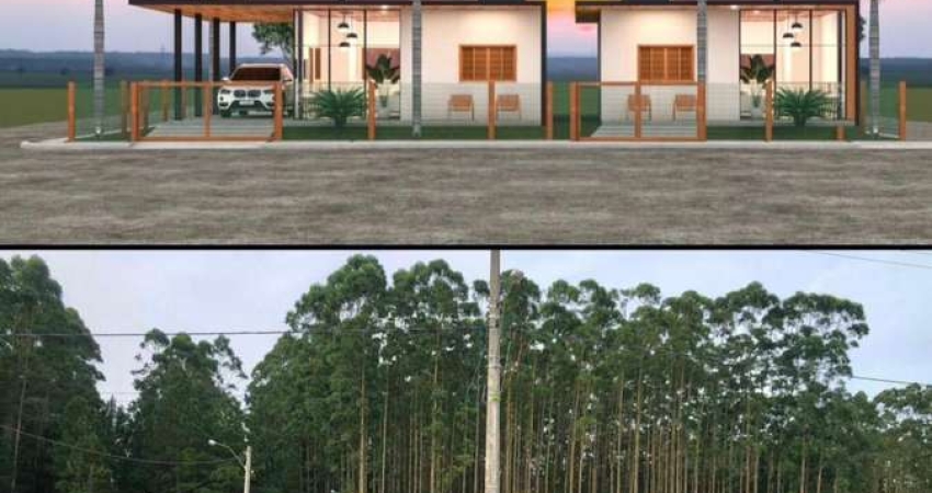 Casa 02 Dorm à venda no Bairro Praia Caravelle (Lot. Jardim América) com 60 m² de área privativa - 1 vaga de garagem