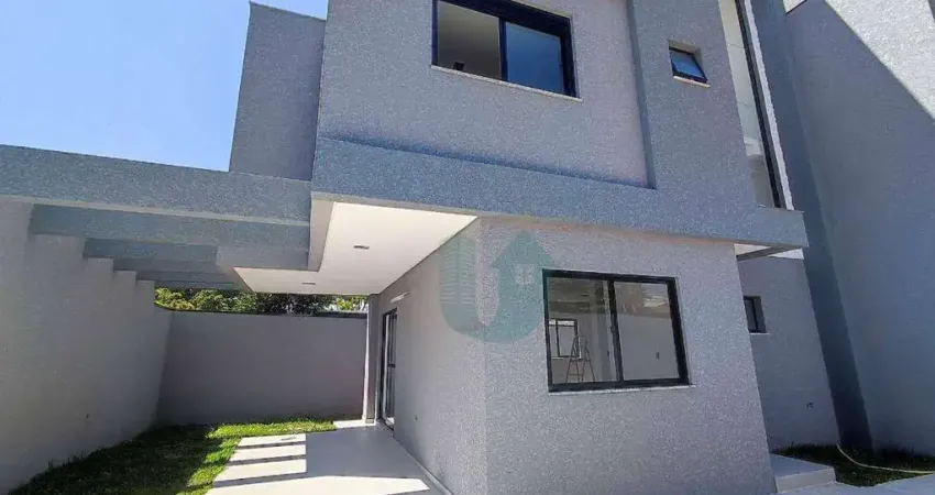 Sobrado triplex novo com 3 quartos, sendo 1 suite, jacuzzi, 2 vagas - uberaba