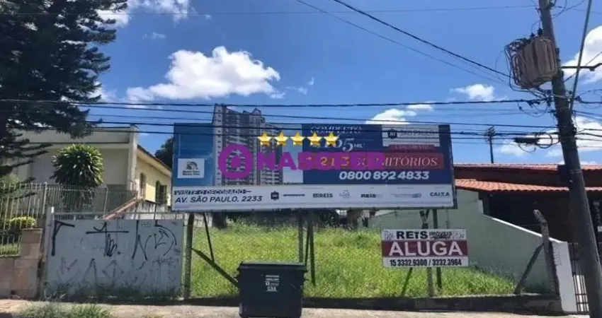 Terreno à venda na Pereira da Silva, Jardim Santa Rosália, Sorocaba