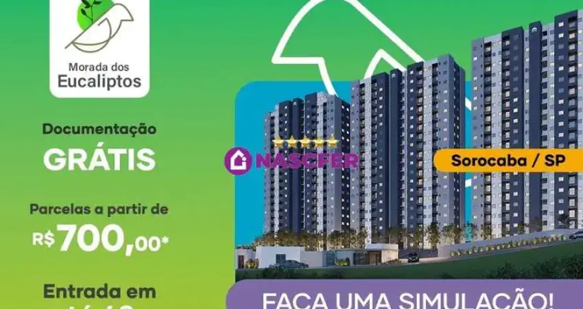 Apartamento com 2 quartos à venda na Euclydes Antonio Scapol, 449, Jardim Eucalíptos, Sorocaba