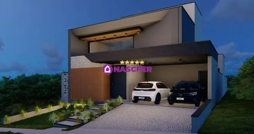 Casa em condomínio fechado com 3 quartos à venda na Avenida Maria Hannickel Nascimento, 15, Jardim Residencial Chácara Ondina, Sorocaba