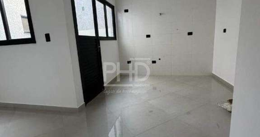 Cobertura Sem Condomínio à Venda com 106m2, 2 quartos, 1 suíte, 3 banheiros, 1 vaga coberta, Jardim Guaraciaba, Santo André - SP