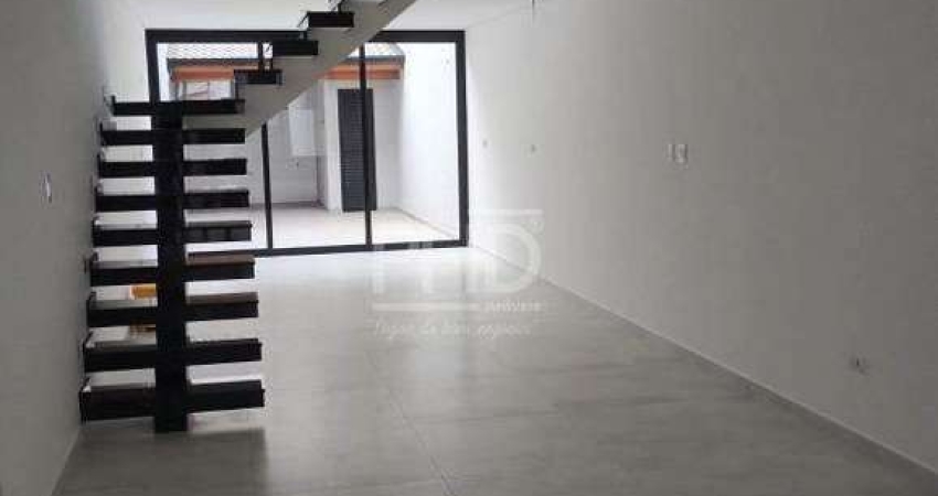 Sobrado Novo 145 m2, 3 suítes 2 vagas Vila Metalúrgica - Santo André SP