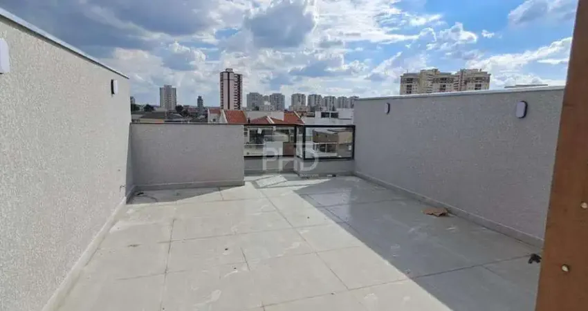 Cobertura à venda, 2 quartos, 1 suíte, 2 vagas, Campestre - Santo André/SP
