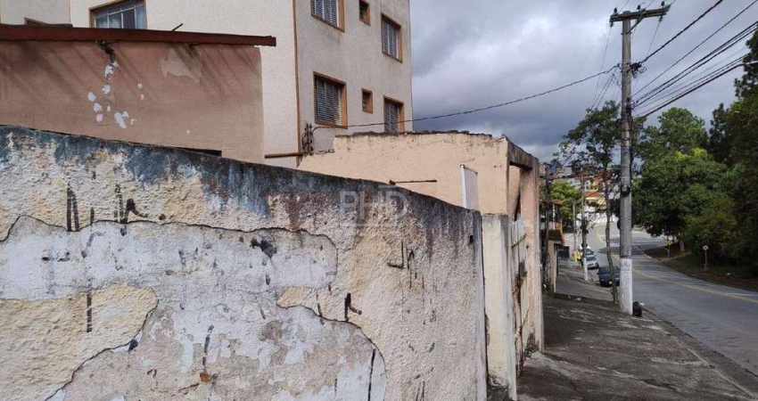 Terreno à venda com 242,50 m² no bairro Calux – São Bernardo do Campo/SP
