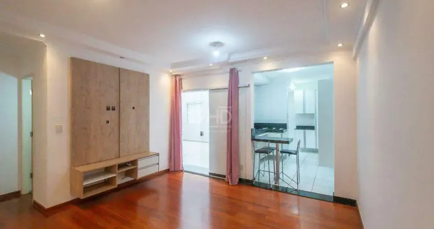 Apartamento 2 quartos com suíte, 87 m², frente, 2 vagas – baeta neves, sbc