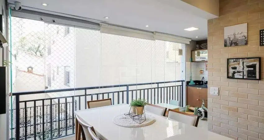 Apartamento 2 dorms, 2 banheiros e lazer completo – perto da fmabc