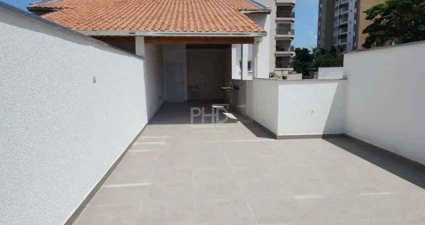 Cobertura à venda, 3 quartos, 1 suíte, 2 vagas, campestre - santo andré/sp