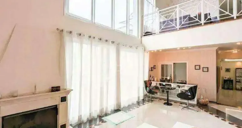 Mansão de alto padrão - 600m2 com 5 dormitórios, piscina e área gourmet completa - parque dos pássaros - sbc/sp