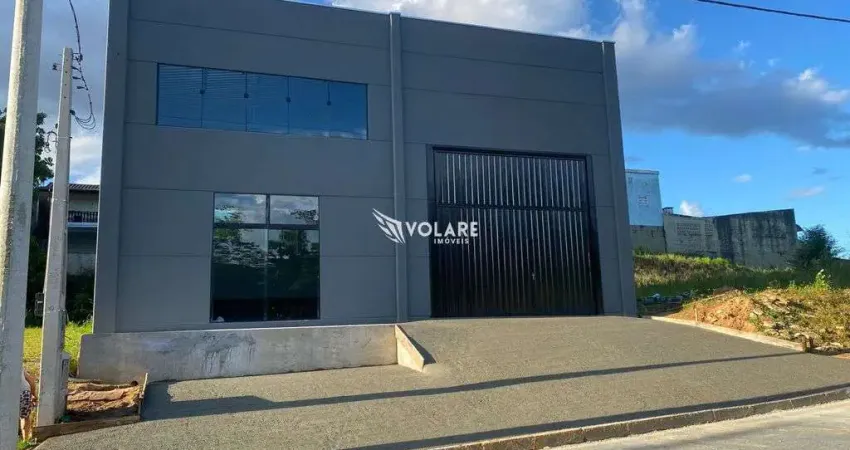 Galpão para locação com 250 m² | bairro salto norte em blumenau!!