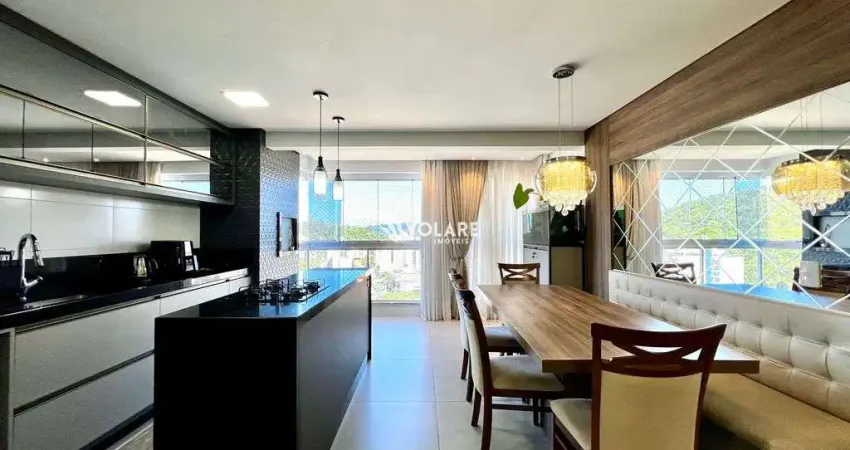 Apartamento á venda com 3 quartos (1 suíte) na itoupava seca, por r$ 900.000