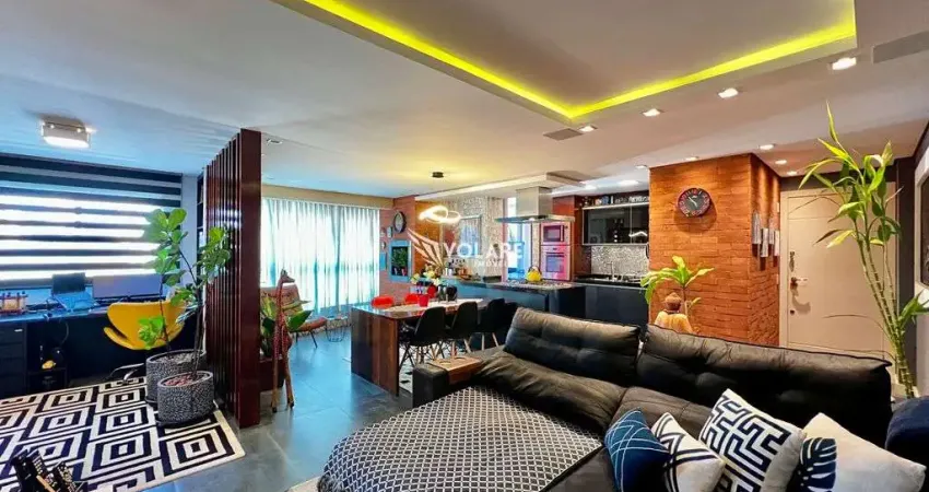 Apartamento 100% mobiliado 2 suítes, possível reversão 3 suítes | victor konder