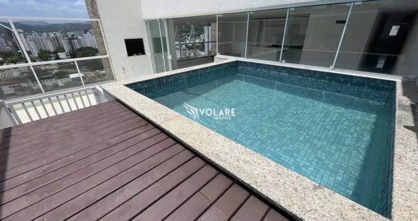 Cobertura plana 3 suítes,4 vagas, 231 m² à venda por r$ 2.780.000 -itoupava seca