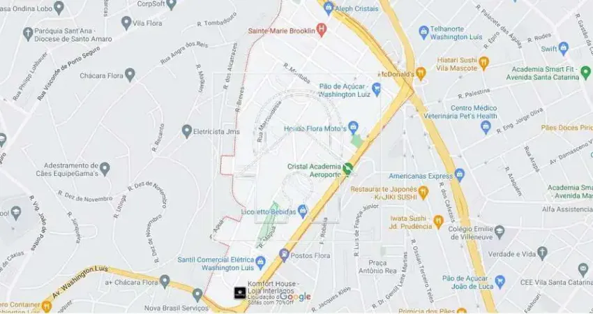 Terreno de 5500m² para incorporação na Chácara Monte Alegre
