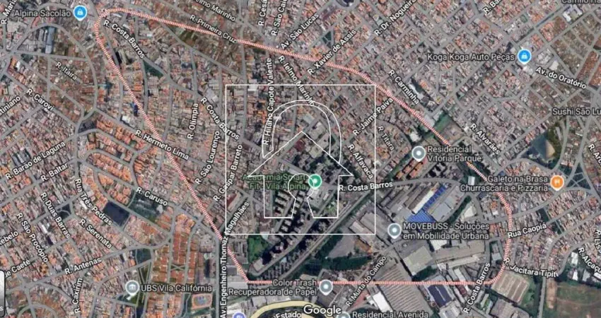 Terreno comercial à venda na Altura - Rua Costa Barros, Sítio Pinheirinho, São Paulo