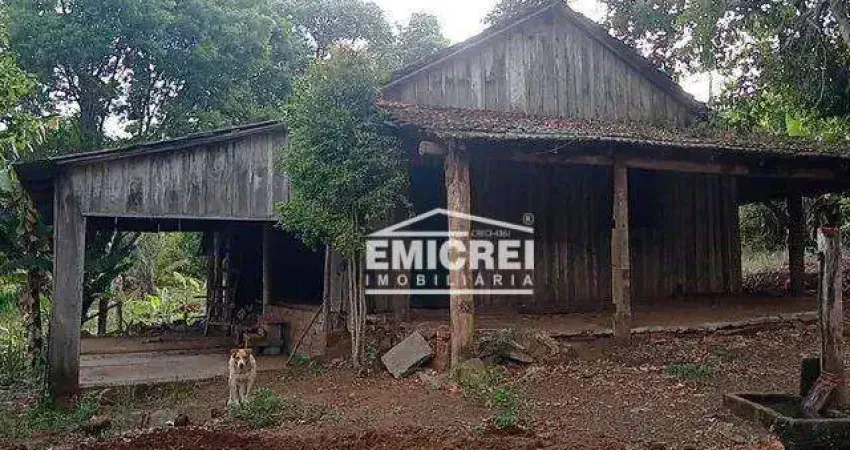 EMICREI VENDE Chácara com 1 dormitório, 10000 m² por R$ 148.000 - Campinas - Rolante/RS