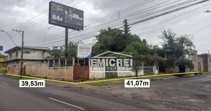 EMICREI VENDE - Terreno BR-116 com 1.929m², com três frentes - Bairro São João Batista - São Leopoldo/RS