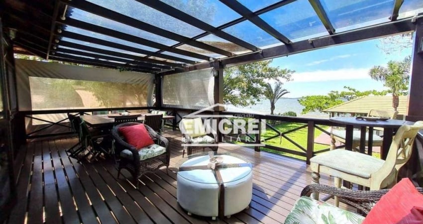 EMICREI VENDE Casa com 04 dormitórios, 319 m² por R$ 4.200.000 - Lagoa dos Esteves - Balneário Rincão/SC