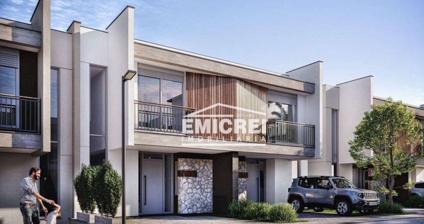 Casa com 3 dormitórios à venda, 110 m² por R$ 908.500,00 - Morro do Espelho - São Leopoldo/RS