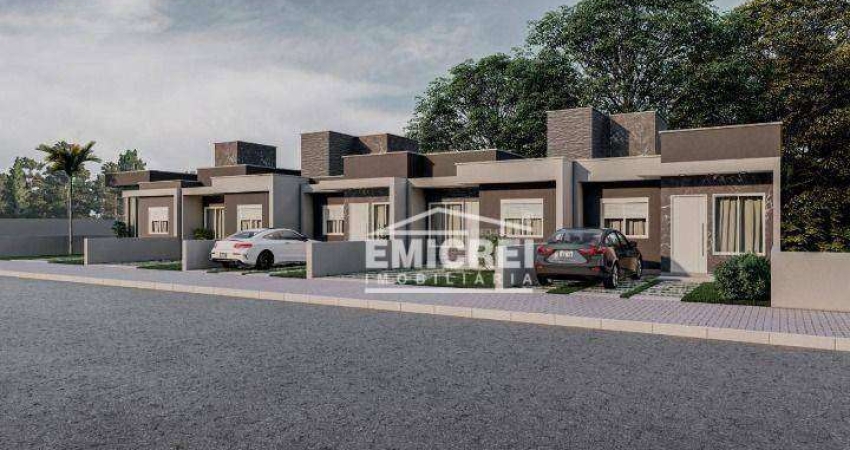 Casa com 2 dormitórios à venda, 48 m² por R$ 235.000,00 - Boa Vista - São Leopoldo/RS