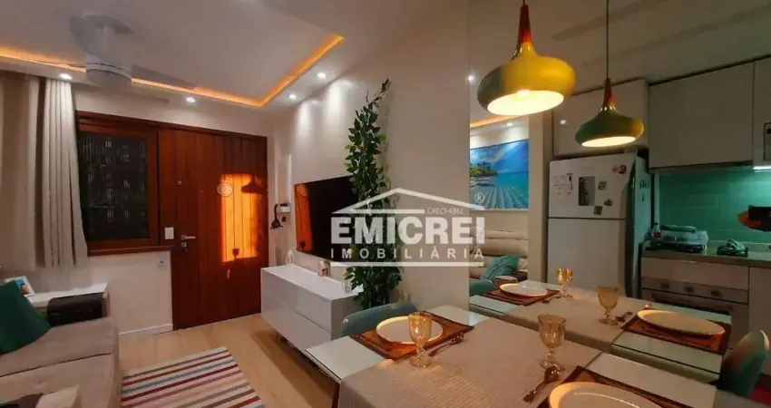 EMICREI VENDE - Apto 1 dormitório, frente, sacada, garagem, elevador, todo reformado, mobiliado, equipado, automatizado. R$ 387.000 - Capão da Canoa