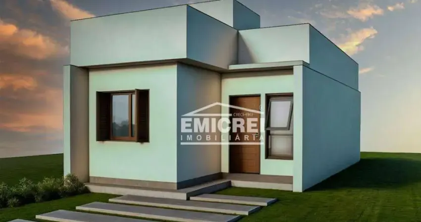 Casa com 2 dormitórios à venda, 44 m² por R$ 257.900,00 - Vila Verde - São Leopoldo/RS