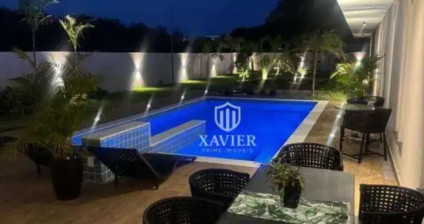 Luxo, Espaço e Tecnologia no Saint Patrick! Casa térrea exclusiva com 4 suítes, 2 escritórios, piscina e automação completa. Mudança imediata! Agende
