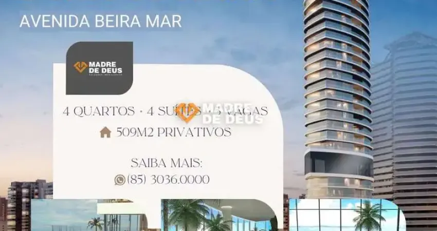 Apartamento com 4 quartos à venda na Avenida Beira Mar, 1680, Meireles, Fortaleza