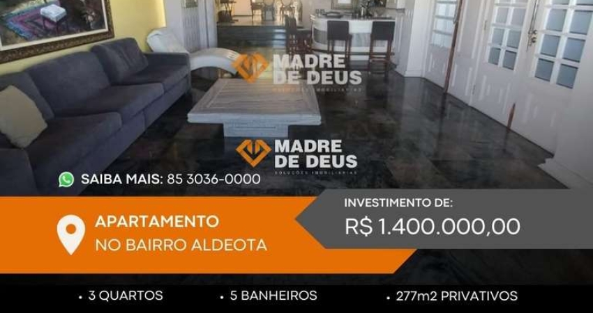 Apartamento com 3 quartos à venda na Rua Vicente Leite, 2439, Aldeota, Fortaleza