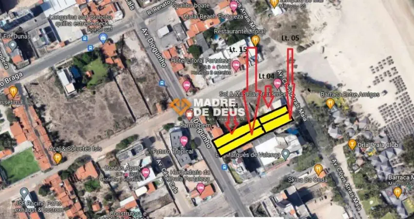 Terreno à venda na Avenida Clóvis Arrais Maia, 2959, Praia do Futuro I, Fortaleza