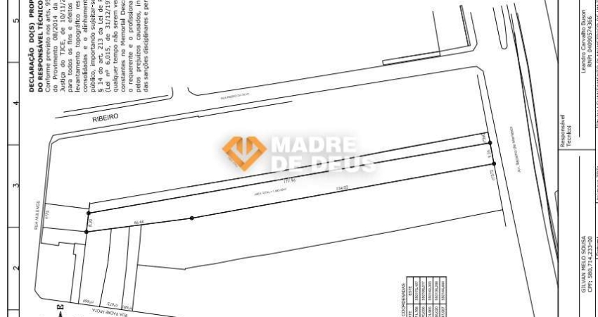 Terreno comercial à venda na Avenida Bezerra de Menezes, 368, Farias Brito, Fortaleza