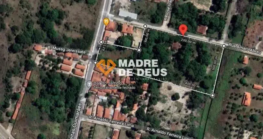 Terreno em condomínio fechado à venda na Rua Amaro Abreu, 16, Itapoã, Caucaia
