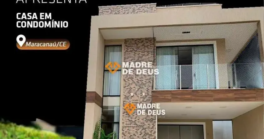 Casa em condomínio fechado com 5 quartos à venda na Pe. José Holanda do Vale, 100, Luzardo Viana, Maracanaú