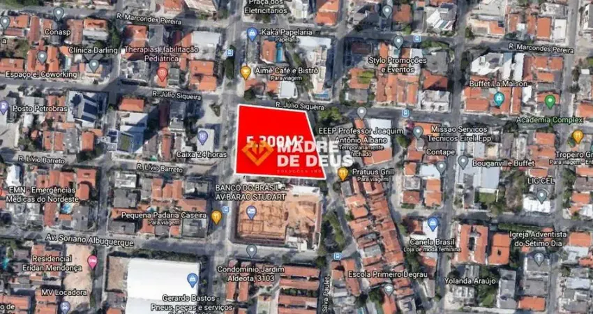 Terreno comercial à venda na Avenida Barão de Studart, 2593, Joaquim Távora, Fortaleza
