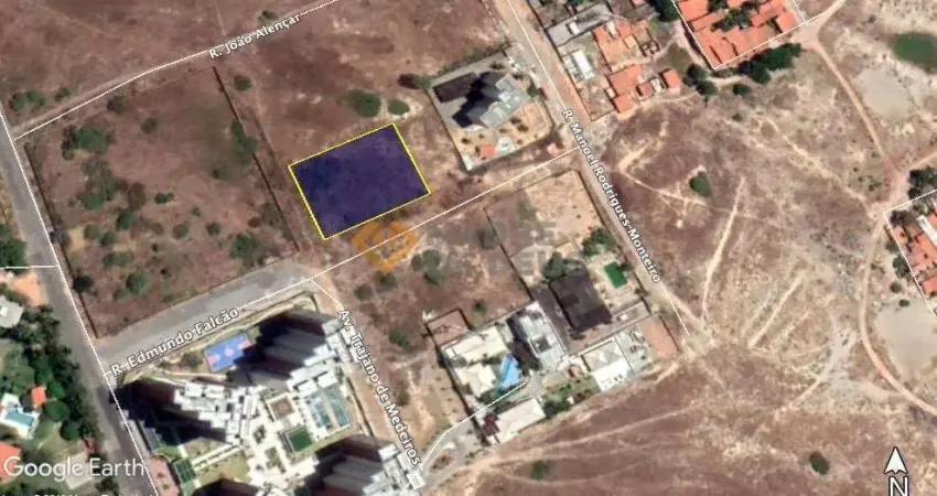 Terreno em condomínio fechado à venda na Edmundo Falcao, 107, Dunas, Fortaleza