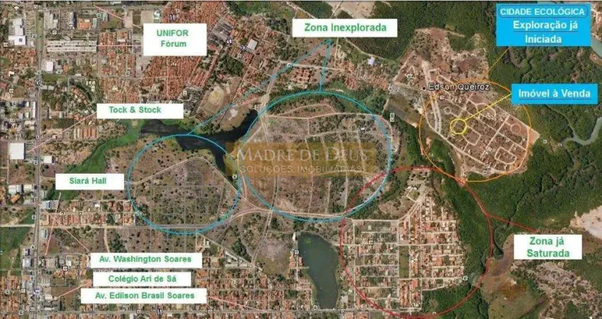 Terreno à venda na Rua das Palmácias, Edson Queiroz, Fortaleza